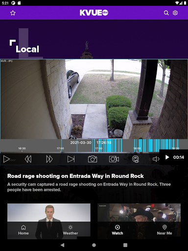 Screenshot of Austin News from KVUE
