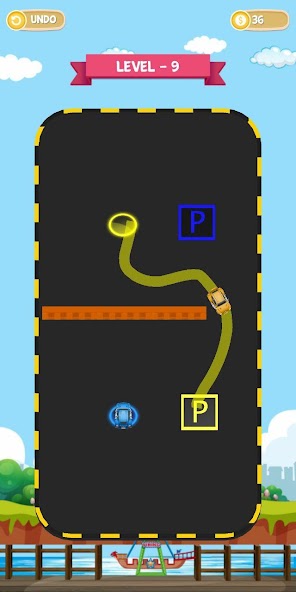 Parking Master Draw Road banner