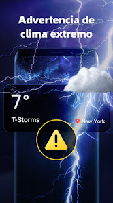 Screenshot 2 Live Weather: Radar & Widgets android
