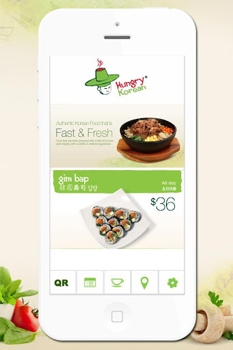 Android application Hungry Korean screenshort