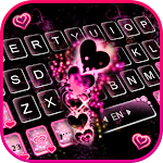 Cover Image of Download Sparkling Love Keyboard Theme  APK