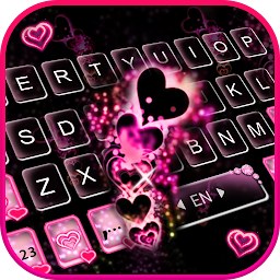 Ikonbillede Sparkling Love Tastaturtema