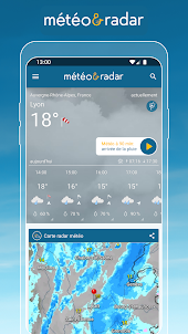 Météo & Radar - pluie et orage