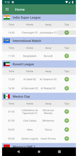 Daily Betting Tips Predictions Screen 2