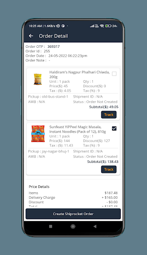 eCart Multivendor Seller Screen 3