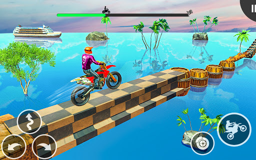 Bike Impossible Tracks Racing: Motorcycle Stunts screenshots 2