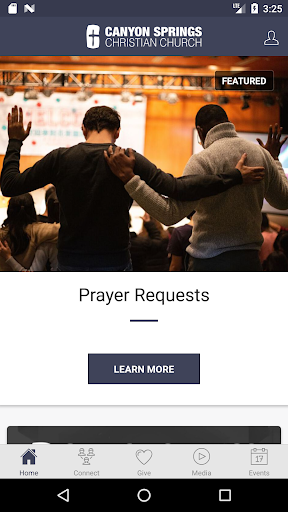 Android application Canyon Springs Christian screenshort
