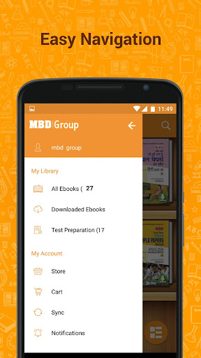MBD Publishers eReader & Store Screen 2