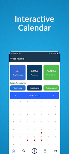 Video Journal App Screen 3
