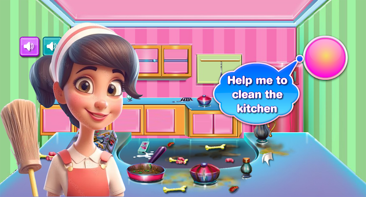 game girls house cleaning - 1.0.0 - (Android)