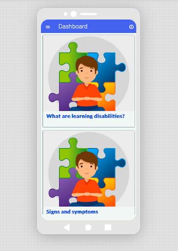 Android application Disabilities and Disorders screenshort