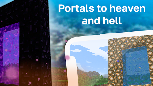 minecraft portals to heaven