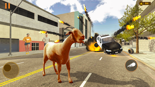 Goat Rampage: Wild Simulator