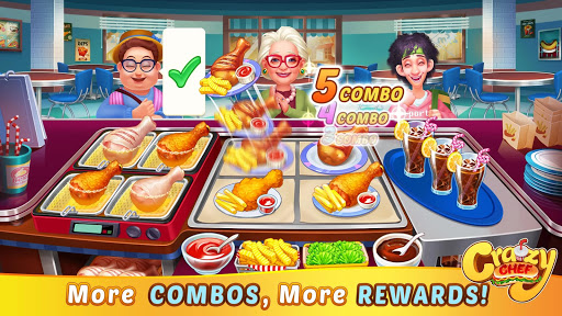 Crazy Chef: Fast Restaurant Cooking Games screenshots 10