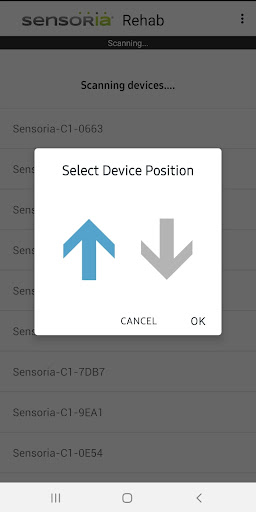 Sensoria Rehab Demo App