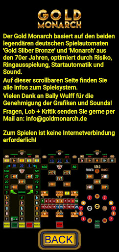 Gold Monarch Spielautomat