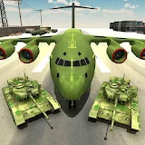 US Army Transport Game - Army Cargo Plane & Tanks icon