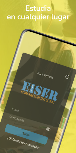 Android application EISER Formación screenshort