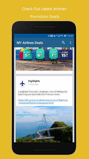 Android application Airlines Deals - Malaysia screenshort