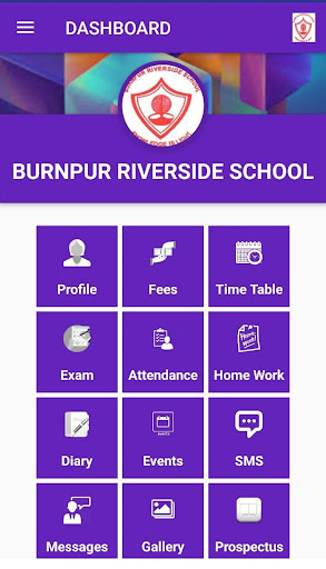 Android application Burnpur Riverside School screenshort