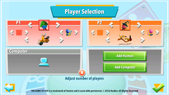 Captura de tela do jogo da vida