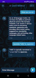 AI chatbot helper