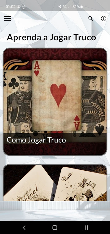 Como Jogar Truco - 3.0.0 - (Android)