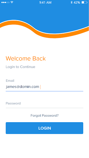 Android application IncontactoLeads screenshort
