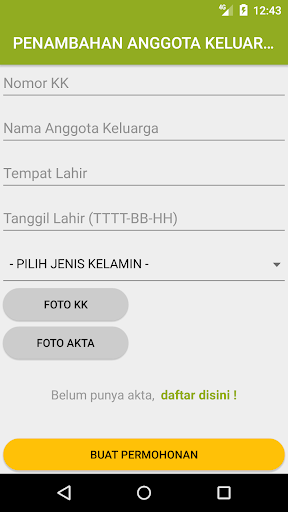 DISDUKCAPIL BERAU Screen 3