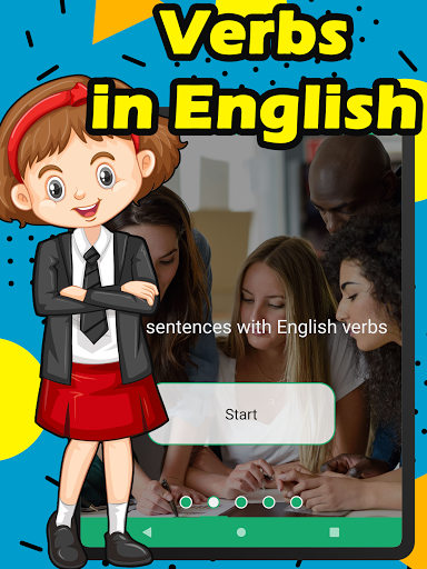 English verbs in sentences