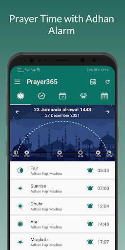Prayer365: Adhan Prayer Time Screen 2