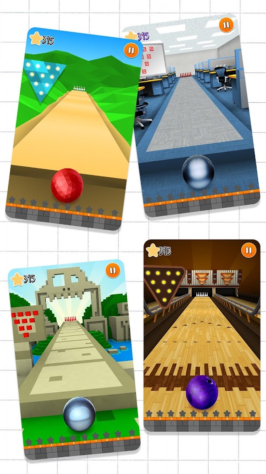#4. Doodle Bowling (Android) Ved: GameResort