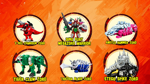 DX Robot Dino Ranger Fury