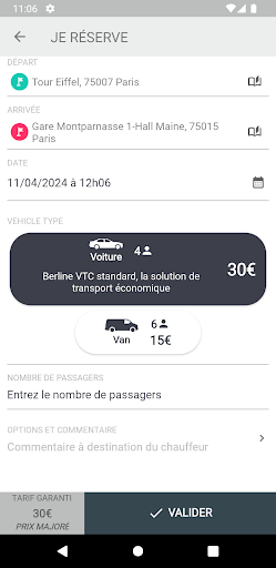 Taxi express Screen 2
