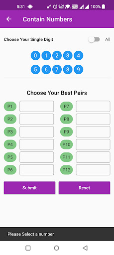 Thai Lotto Pick Wheeler Screen 2