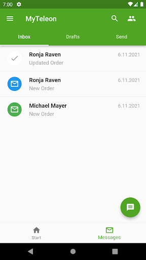 MyTeleon App Screen 3