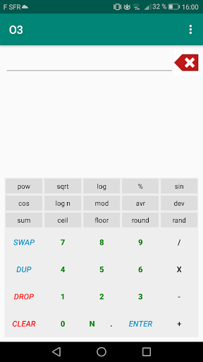 Android application O3 - Graphical & Programmable screenshort