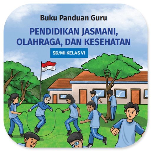 Buku PJOK SD Kelas 6 Merdeka logo