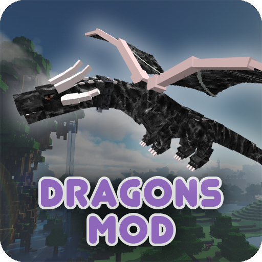 Dragons mod for Minecraft PE logo
