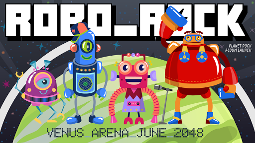 Android application Robo_Rock screenshort