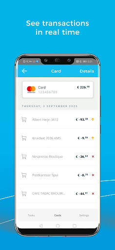 Android application SimpledCard screenshort