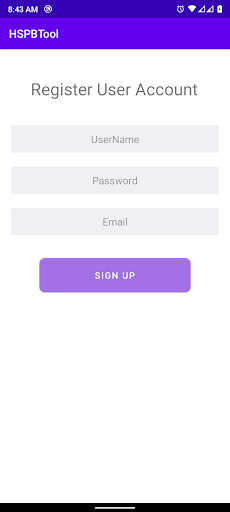HSPB Tool Screen 2