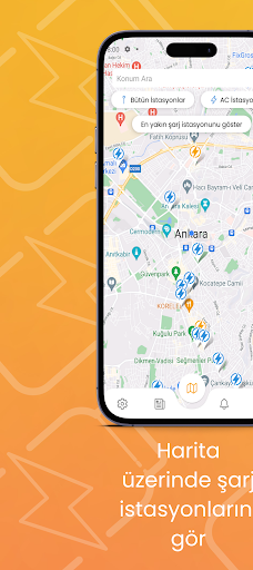 Android application EV-Charge Planning screenshort