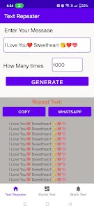Text Repeater: Repeat Text 10K