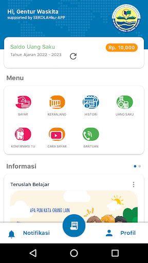 Android application SDIT Muh An Najah Jatinom screenshort