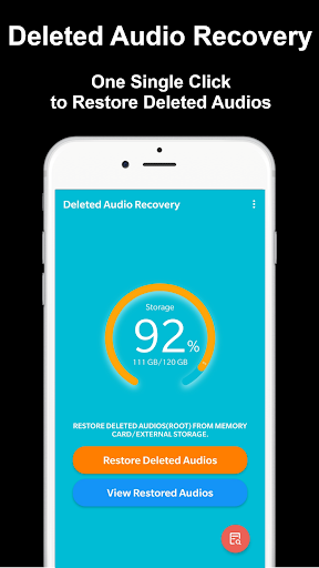 Android application Deleted Audio Recovery screenshort