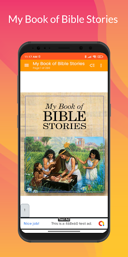 Android application My Book of Bible Stories screenshort