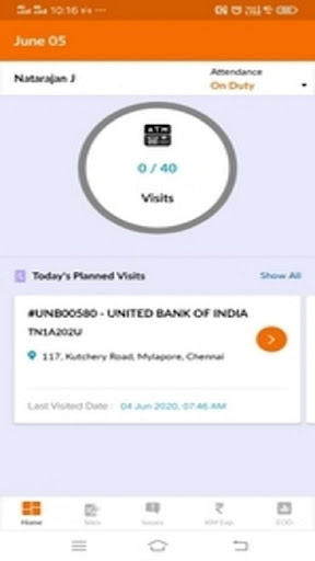 FSS ATM AUDIT Screen 2