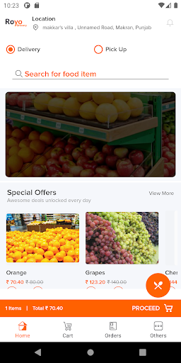 Royo Grocery Single Vendor