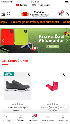 Android application Refshop screenshort